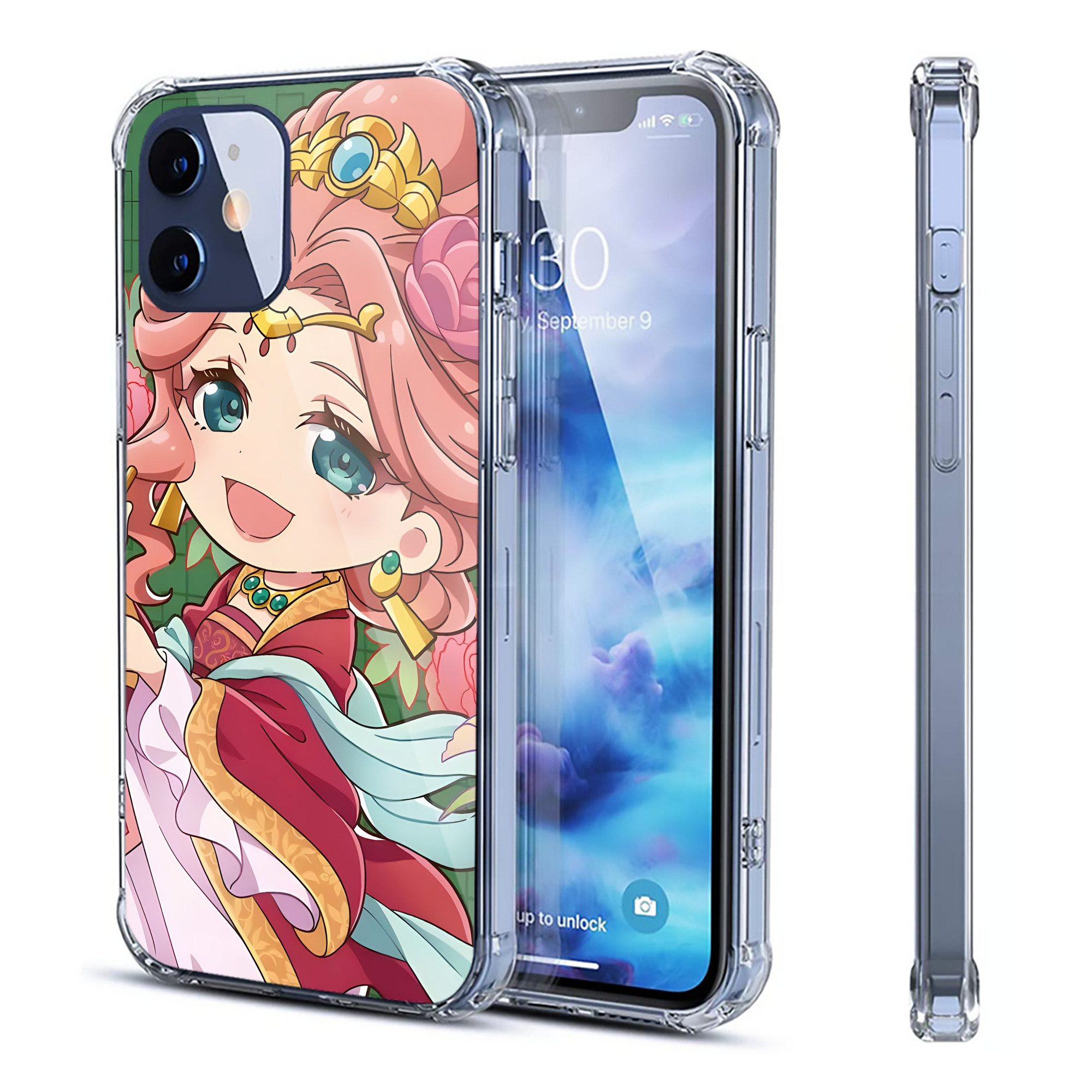 （画像用） 薬屋のひとりごと The Apothecary Diaries 【iPhone 12シリーズ対応】透明スマホケース（クリアソフトケース）